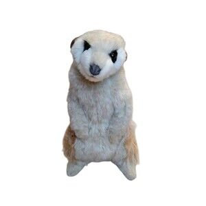 Vintage 2001 HANSA Meer Kat Plush Realistic 10" Standing Stuffed Animal